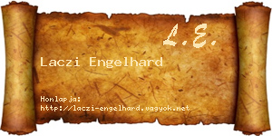 Laczi Engelhard névjegykártya