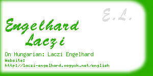 engelhard laczi business card